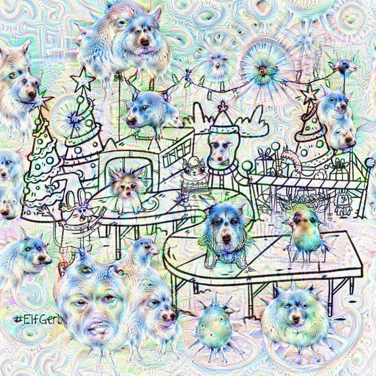 Elf Gerbil returned artwork by Spaded