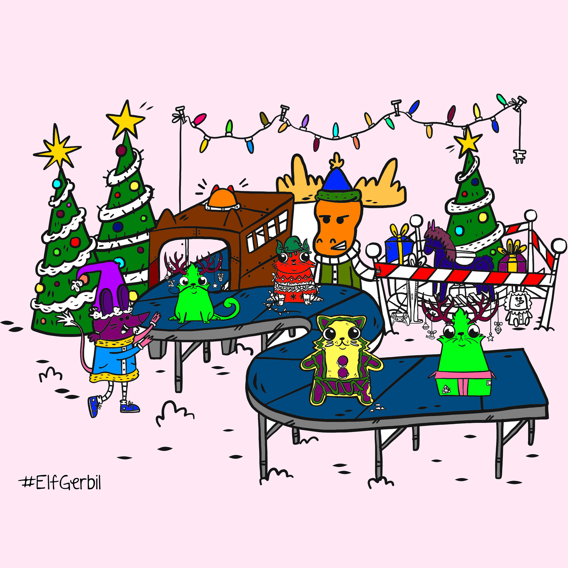 Elf Gerbil returned artwork by magneter010654