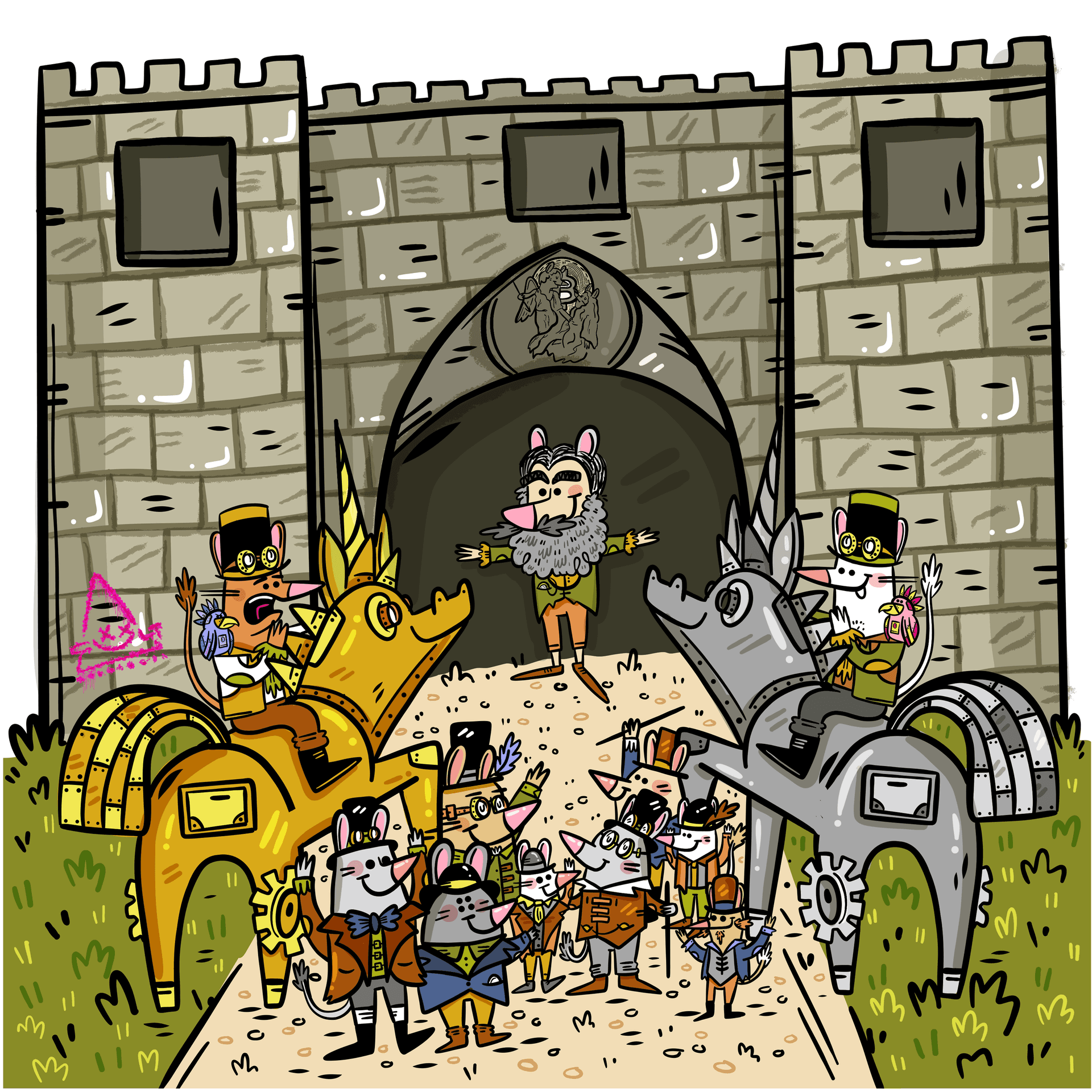 Castle Party Gerbil