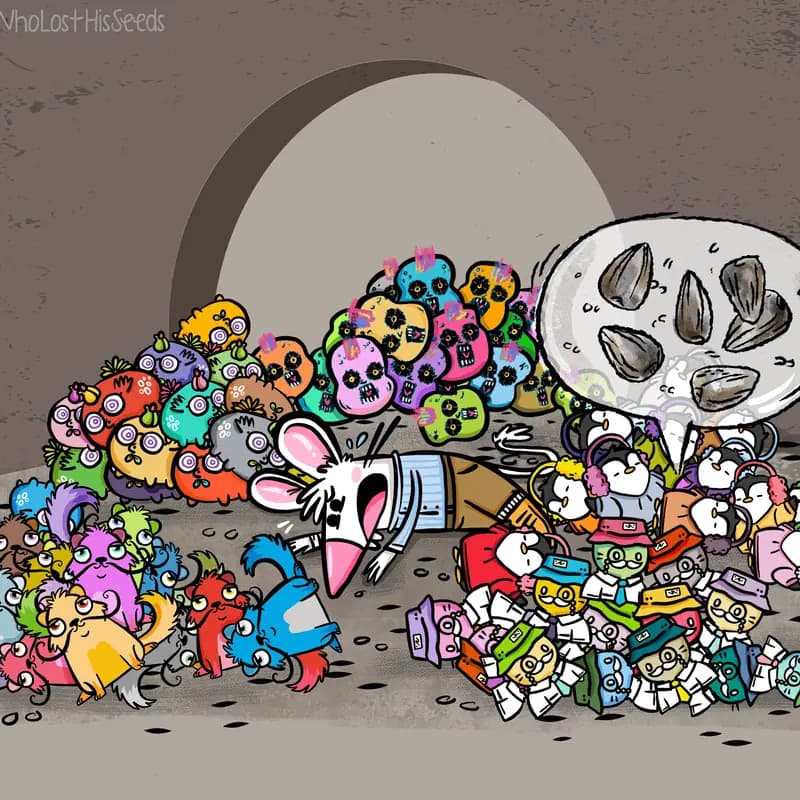 The Gerbil Who Lost His Seeds