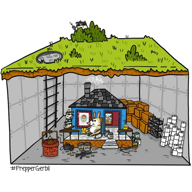 Prepper Gerbil